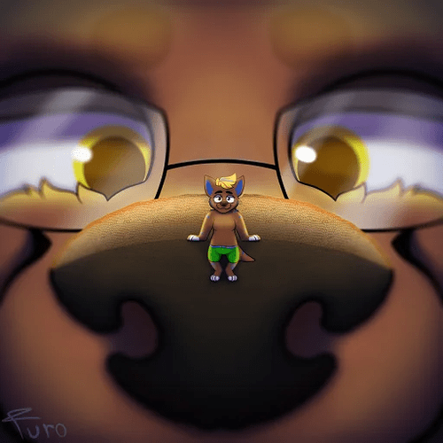 Having a smol fren sit on your nose