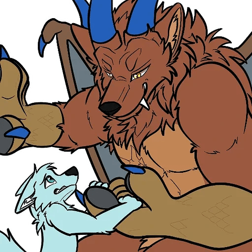 Teasing a little fren with your sheer sizediff~