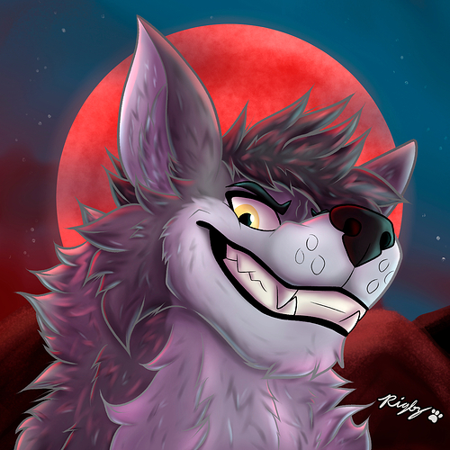 Silver_Gray_Werewolf_YCH